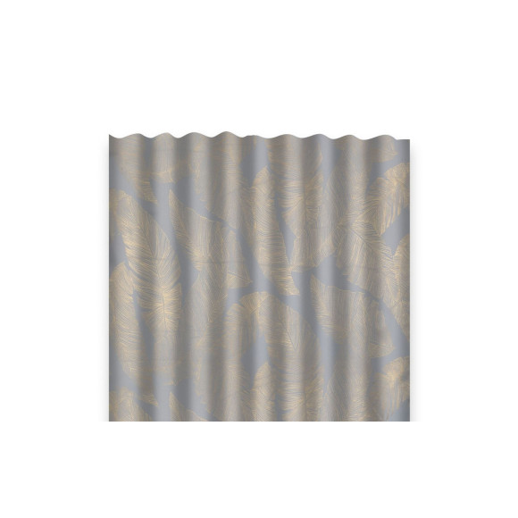 Zasłona z taśmą GREAT CHIC 135x300 bia/zł